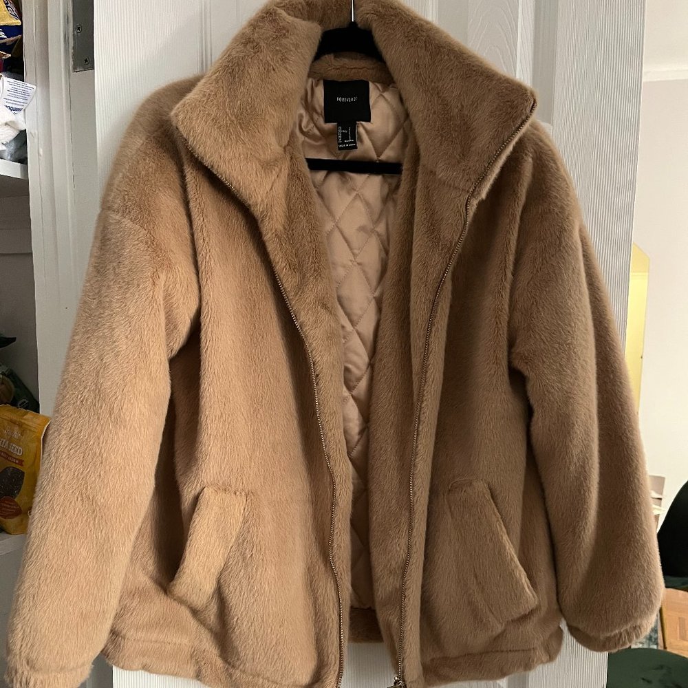 Forever 21 Faux Fur Coat